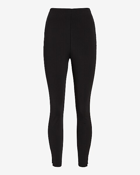Super High Waisted Scuba Skinny Pant | Express