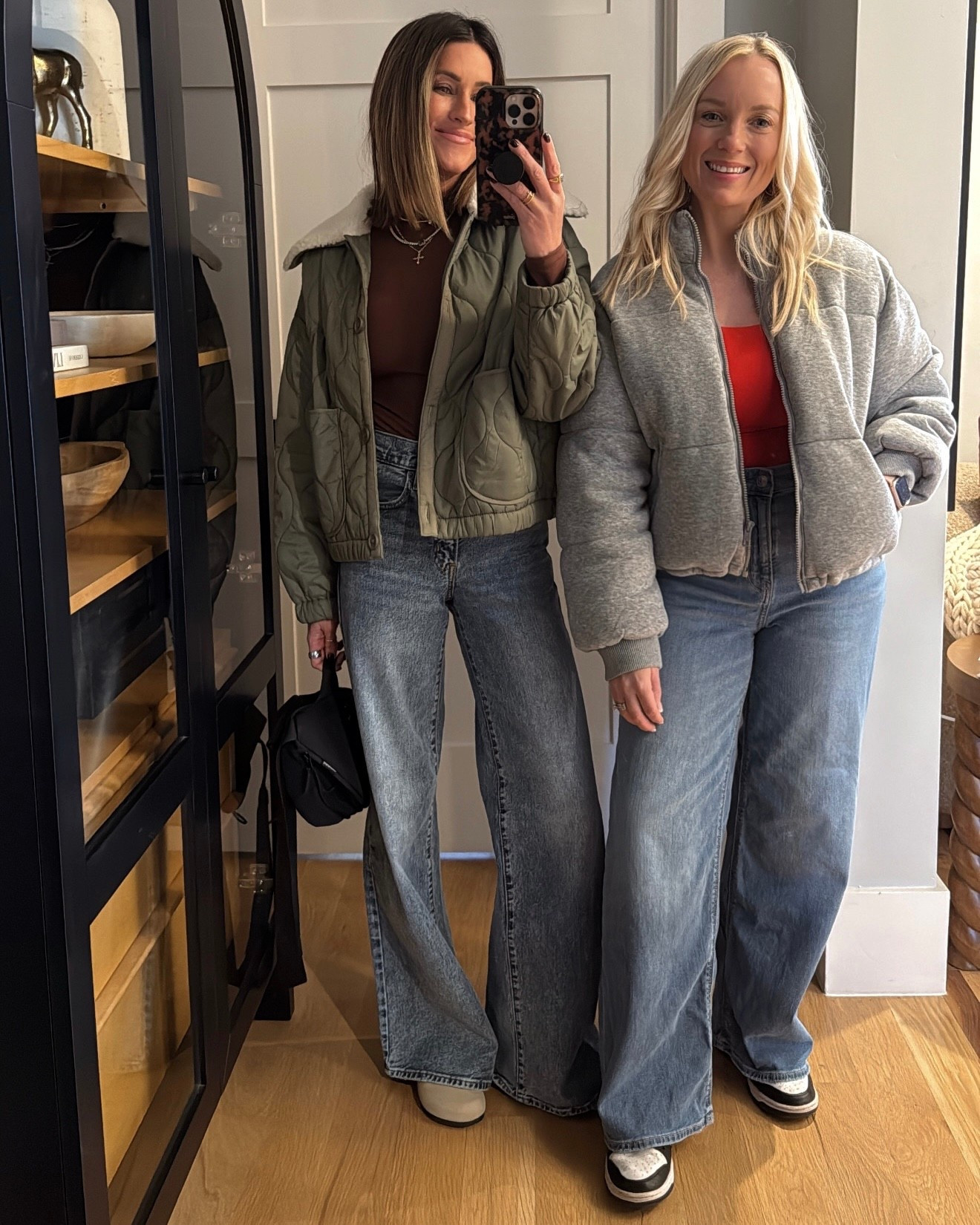 Both of our tops are on sale for under $20 today, and heathers jacket is $18! 🙌🏼🙌🏼

#LTKgrwm #LTKootd #LTKHoliday