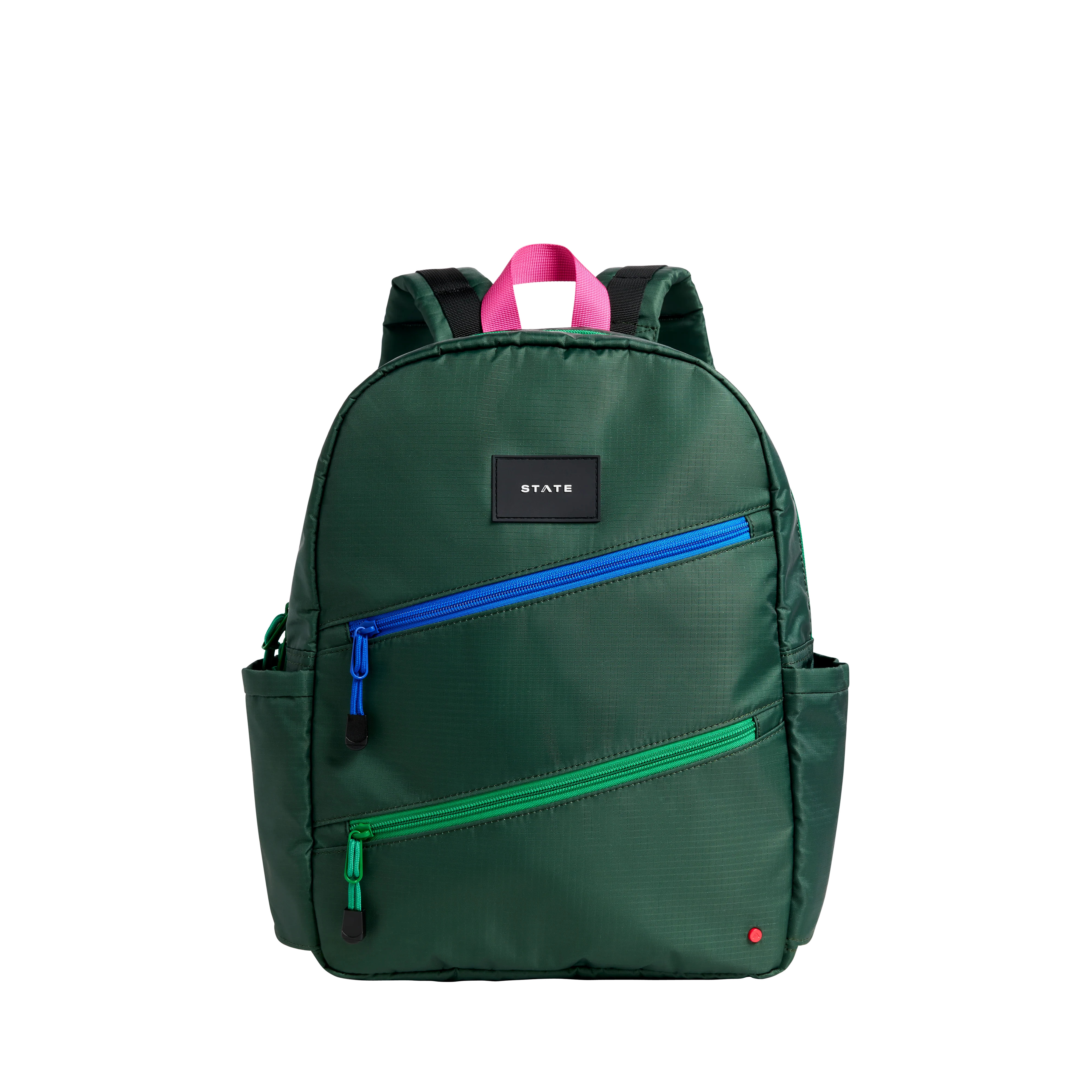 STATE Bags | Kane Kids Backpack Olive Diagonal Zipper | Back to School | Travel Backpack | STATE Bags