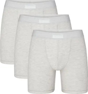 SKIMS 3-Pack 5-Inch Stretch Cotton & Modal Boxer Briefs | Nordstrom | Nordstrom