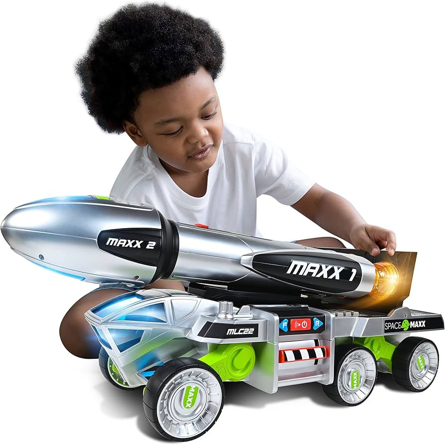 Sunny Days Entertainment Maxx Action 3-N-1 Blast Off Booster Rocket – Lights, Sounds and Motori... | Amazon (US)