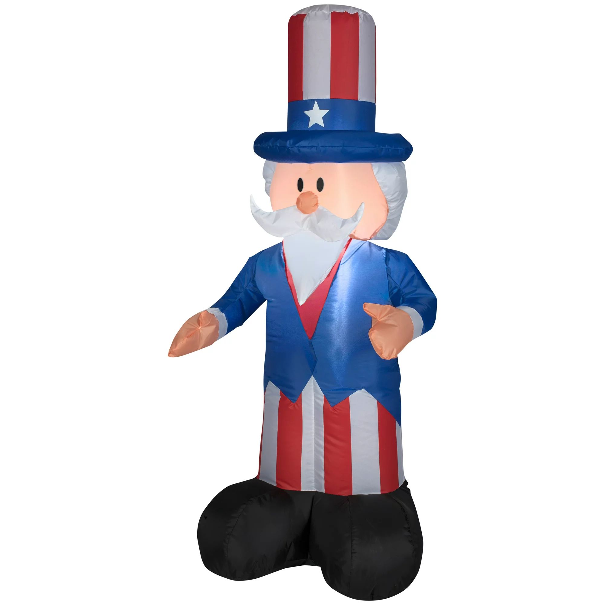Airblown Inflatable Uncle Sam 4ft tall by Gemmy Industries | Walmart (US)