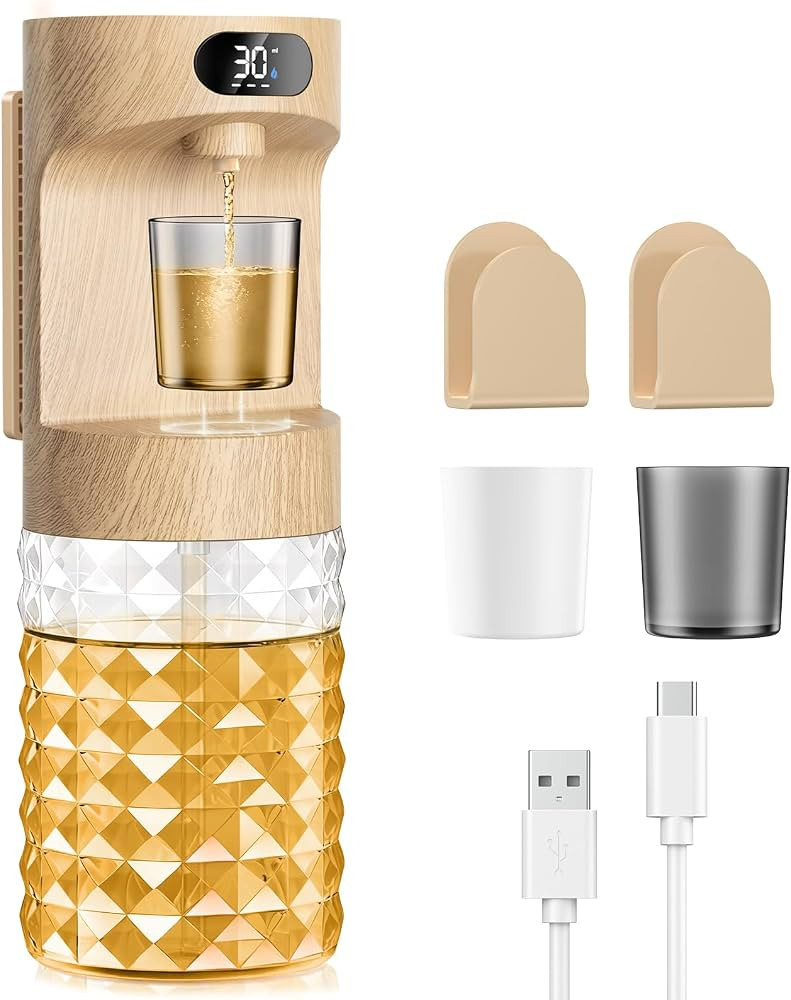 Automatic Mouthwash Dispenser for Bathroom,20.29 oz Mouth Wash Dispensers Bathroom Accessories Se... | Amazon (US)