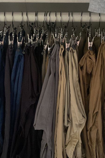 Hangers that save you space. Love these! #closetorganization 

#LTKhome #LTKstyletip #LTKfindsunder50