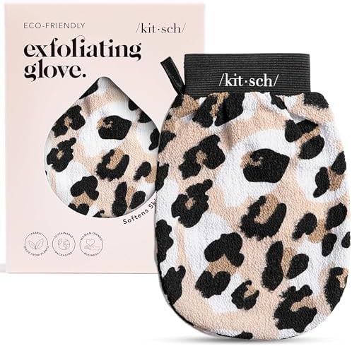 Kitsch Exfoliating Glove 1pc – Korean Exfoliating Mitt & Deep Exfoliating Body Scrubber for Sho... | Amazon (US)