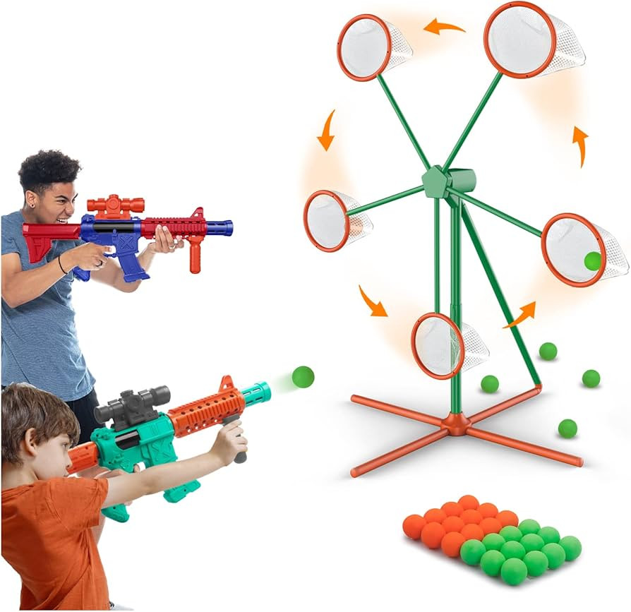 Shooting Games Toys for Age 5 6 7 8 9 10+ Year Old Boys, Kids Toy Sports & Outdoor Game with Movi... | Amazon (US)