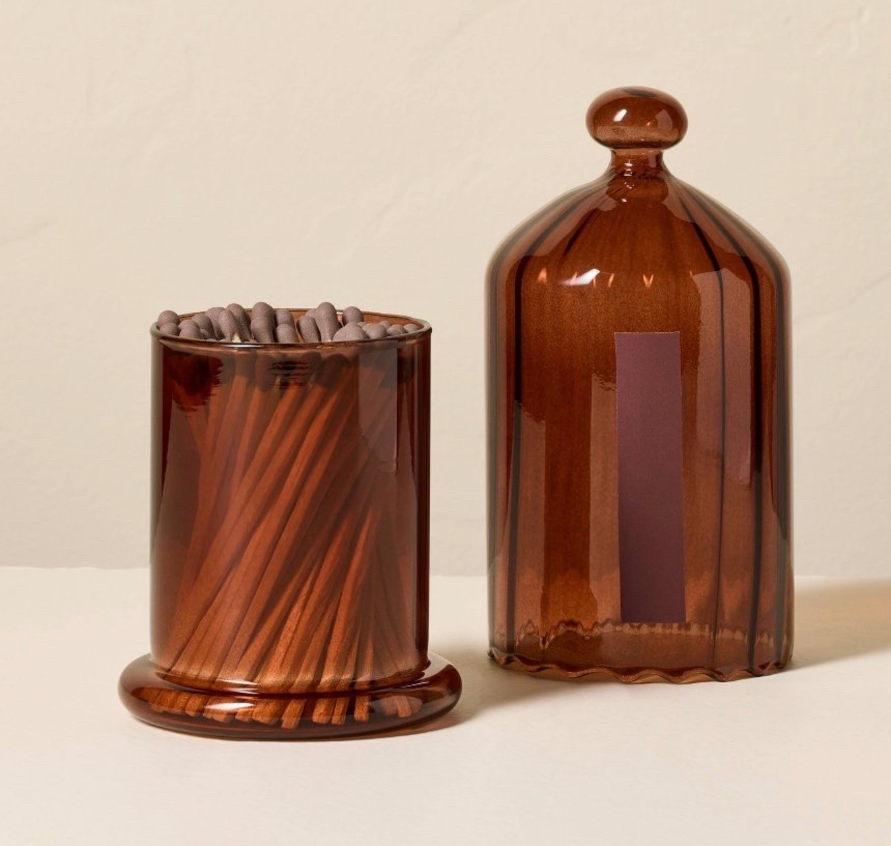 Cloche match holder
