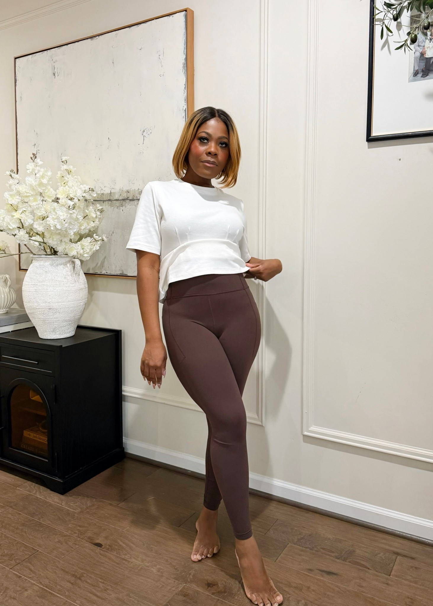 Obsessed with this leggings. It’s so soft and feels like butter on 