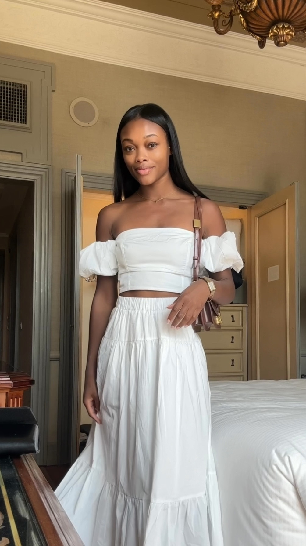 White matching set, white skirt, white top, Italy outfit, summer style, Abercrombie style, maxi skirt, poplin top 

#LTKunder100 #LTKSeasonal #LTKwedding
