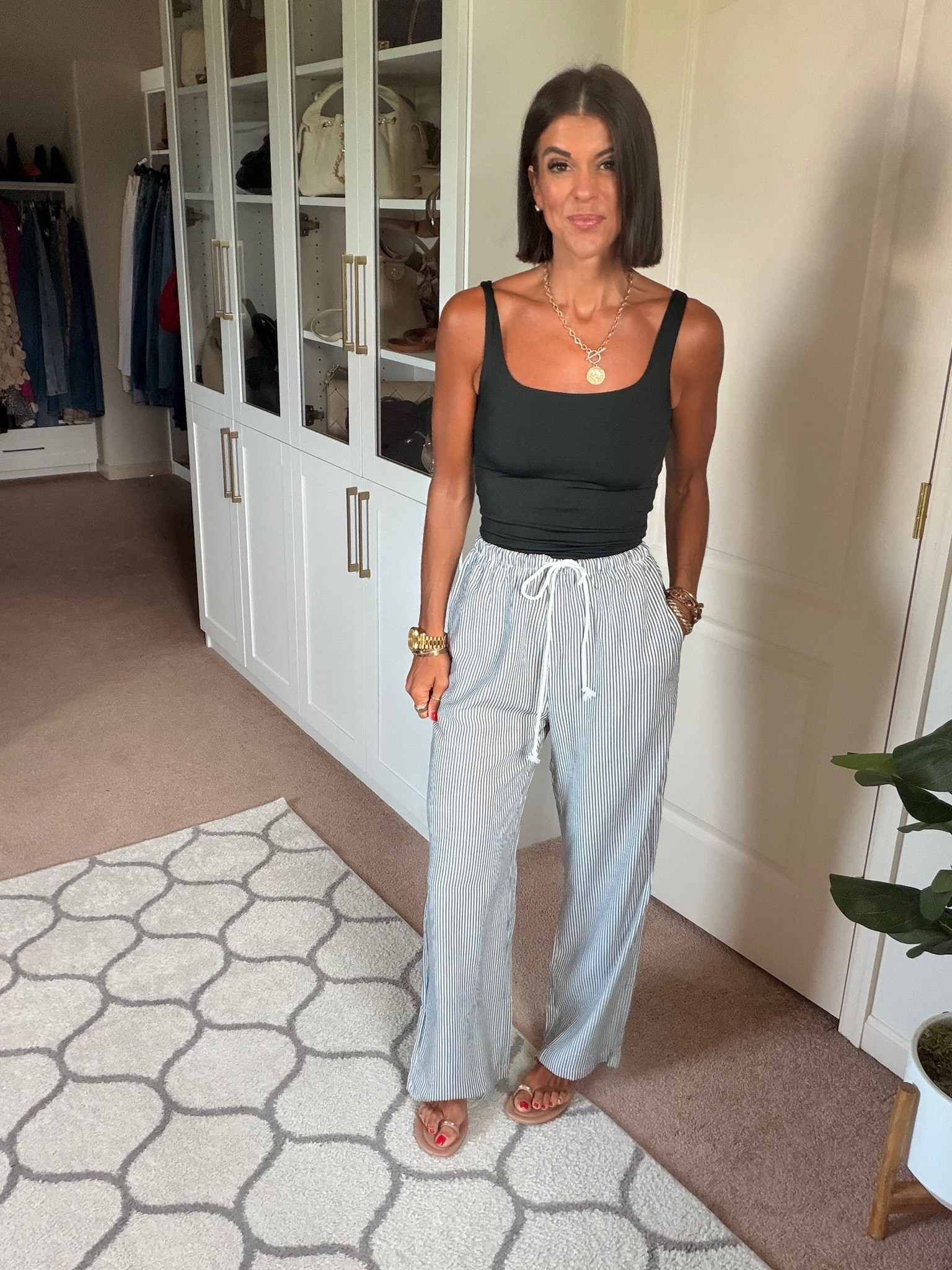 Size xs in tank size small in pants

#LTKdayinmylife #LTKgrwm #LTKmomlife