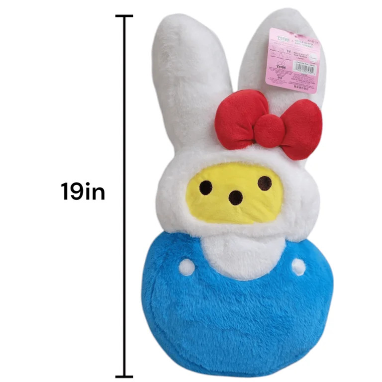 Peeps x Hello Kitty Blue Bunny Shaped Hello Kitty 19 inches Plush | Walmart (US)