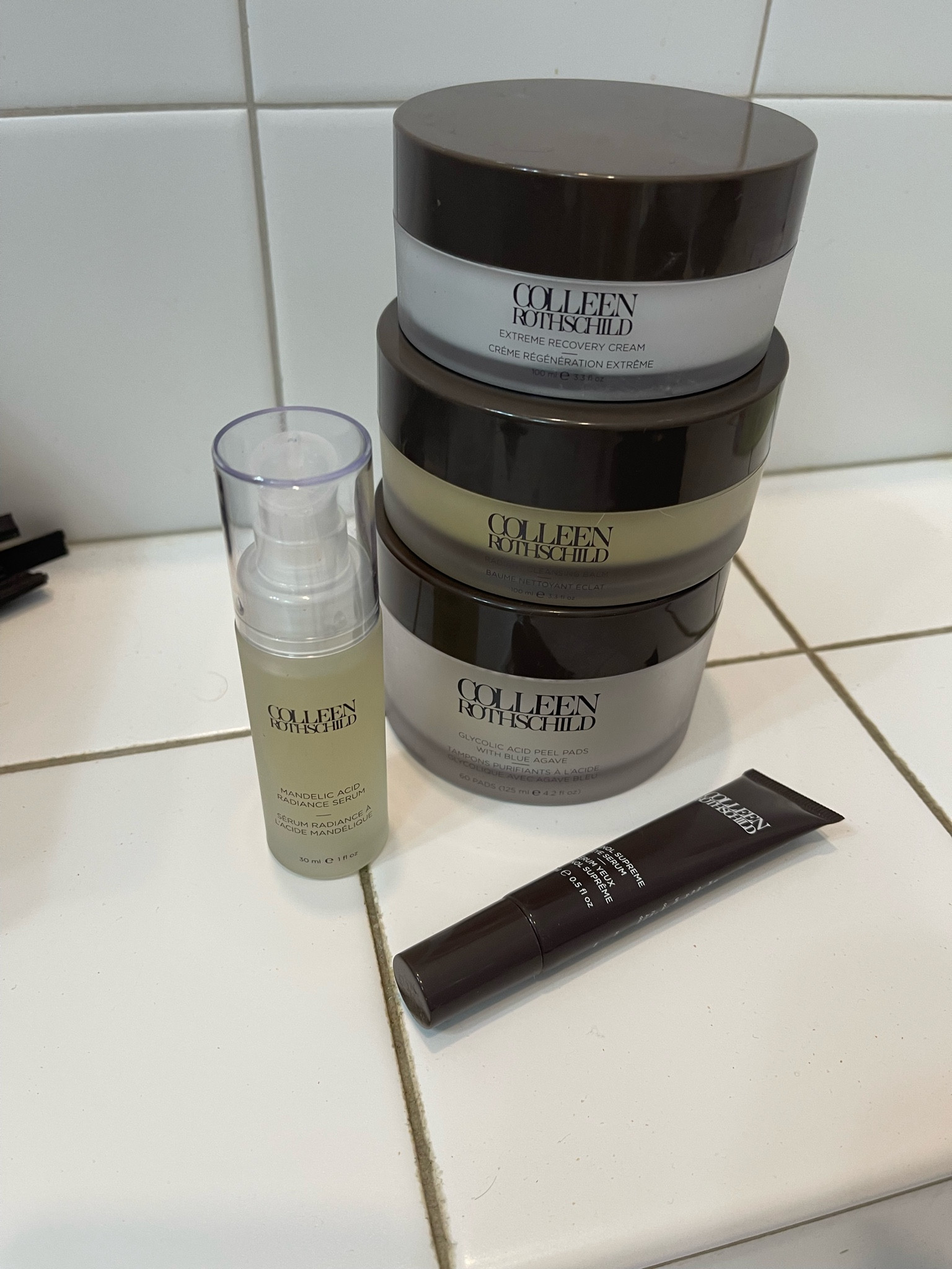 Colleen Rothschild skincare. My absolute favorite. This is my evening skincare routine.

Beauty, mature skin, skincare, highlighter, lip mask, bum bum cream, blush, gift sets, cream eye shadow, cream blush, lip gloss, lipstick, hand cream, sunscreen, makeup erasers, perfume, beauty blender, lipstick, lip set, Haircare

#LTKsalealert #LTKover40 #LTKbeauty