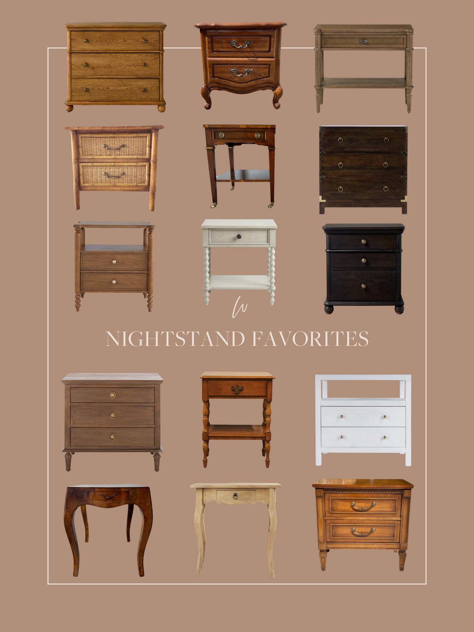 Nightstand favorites! You guys know my love for mixing both vintage and new, so I’ve rounded up some of my favorites in both categories. Prices range as well, but all are timeless and so beautiful! 

#LTKStyleTip #LTKHome