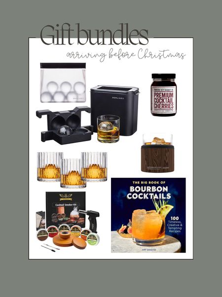 Gift bundle for the whiskey lover! These gifts are all from Amazon, arrive before Christmas and some are on sale! Make a bundle or pair two gifts together. My husband loves all of these! 

#LTKfindsunder100 #LTKGiftGuide #LTKhome