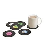 Spinning Hat Retro Vinyl Coasters | Amazon (US)