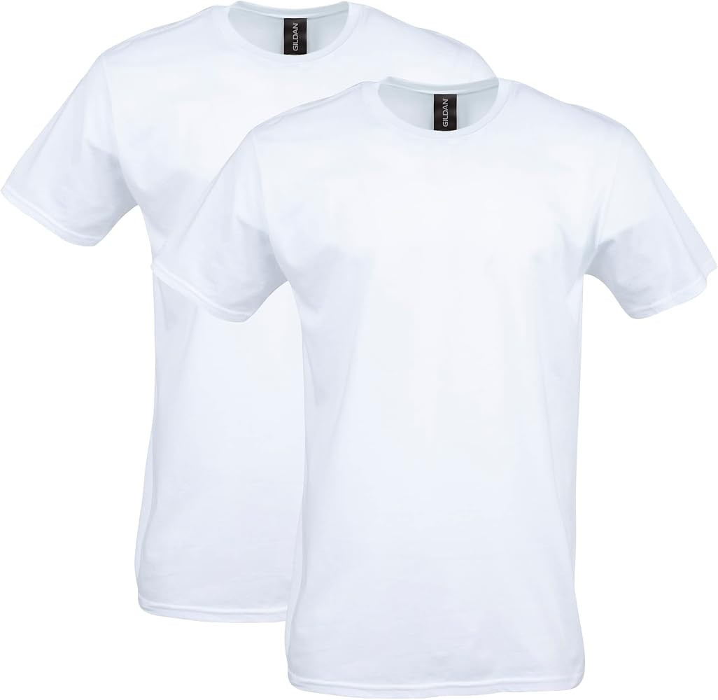 Gildan Adult Softstyle Cotton T-Shirt, Style G64000, Multipack | Amazon (US)