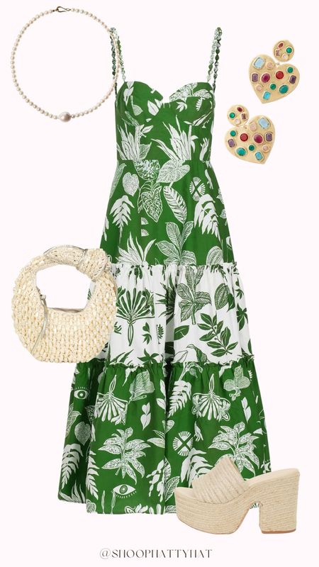 Resort outfit idea !! 

Resort looks - resort outfit ideas - resort wear - vacation outfit - floral maxi dress - dinner outfit inspo  - designer fashion - Shopbop  - Saks - summer dresses - summer accessories - preppy summer dress