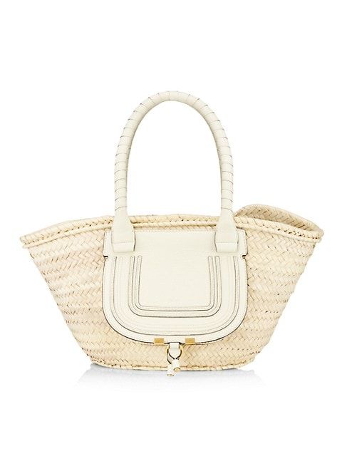 Medium Marcie Raffia Tote | Saks Fifth Avenue