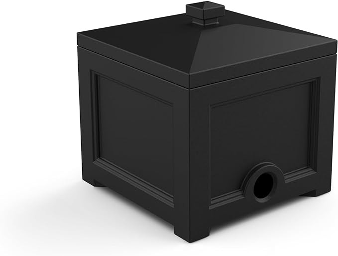 Mayne Fairfield Garden Hose Bin - Black - 17in L x 17in W x 18in H - Holds up to 100 ft. of stand... | Amazon (US)
