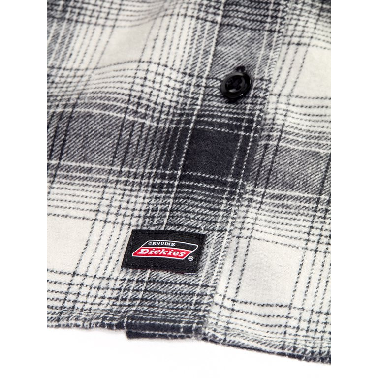 Genuine Dickies Womens Long Sleeve Flannel Work Shirt | Walmart (US)