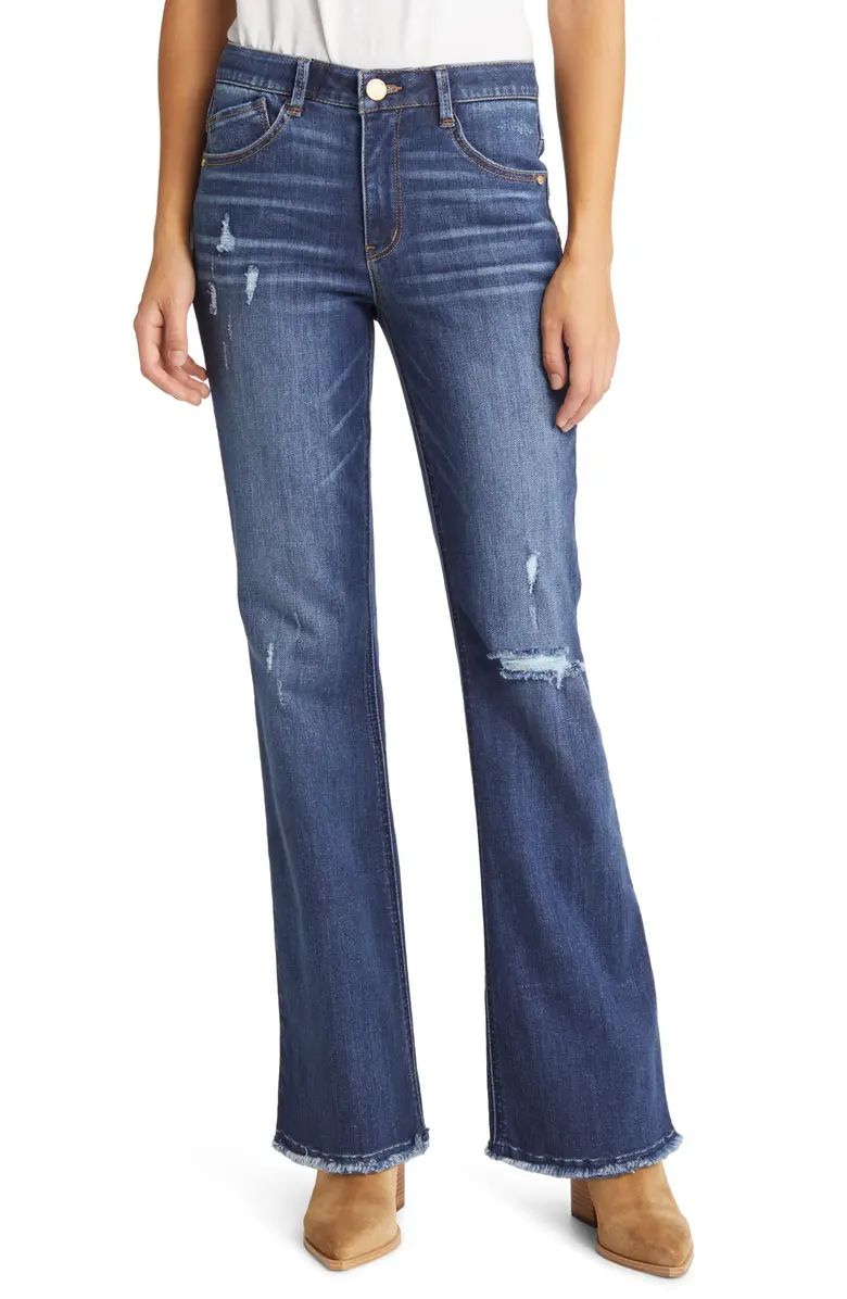 Wit & Wisdom AbSolution High Rise Itty Bitty Bootcut Jeans | Nordstrom | Nordstrom