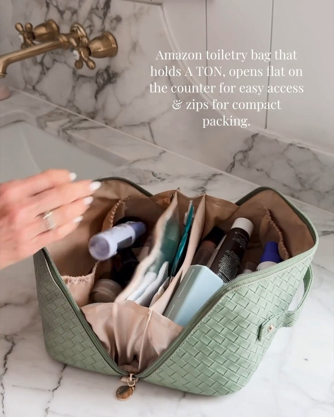 Amazon Spring Sale | The Best Make-up/Toiletry Bag 

 #LTKOver40 #LTKBeauty #LTKTravel
