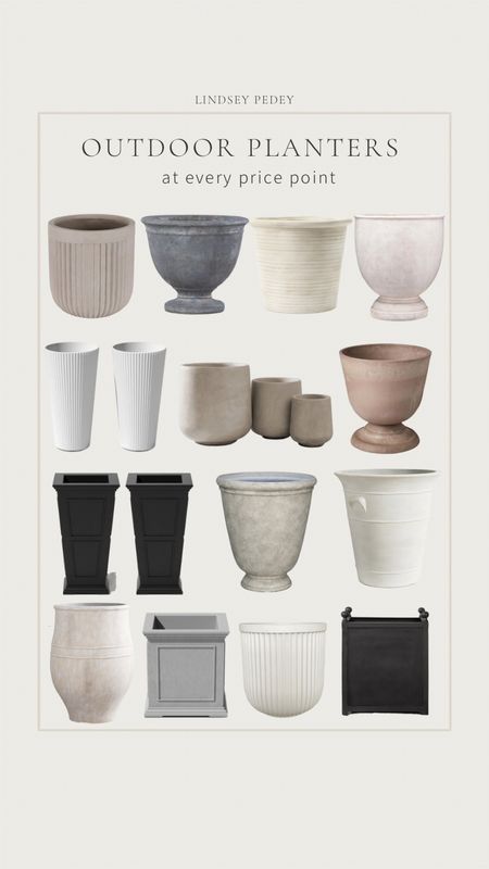 Outdoor planters at every price point 




Planter , outdoor living , front porch , entryway , large planter , Walmart home , Walmart deals , Walmart finds , budget home , look for less , McGee & co. , potterybarn, Amazon home , Amazon deals , concrete planter 

#LTKFindsUnder100 #LTKSeasonal #LTKHome