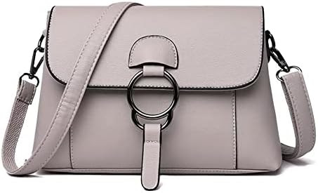 Women’s Leather Crossbody Handbag Multi-pockets Shoulder Bag Tote Purses and Handbags Hobo Tote... | Amazon (US)