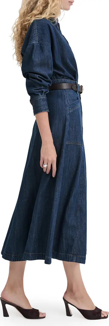 The Lila Denim Maxi Skirt | Nordstrom