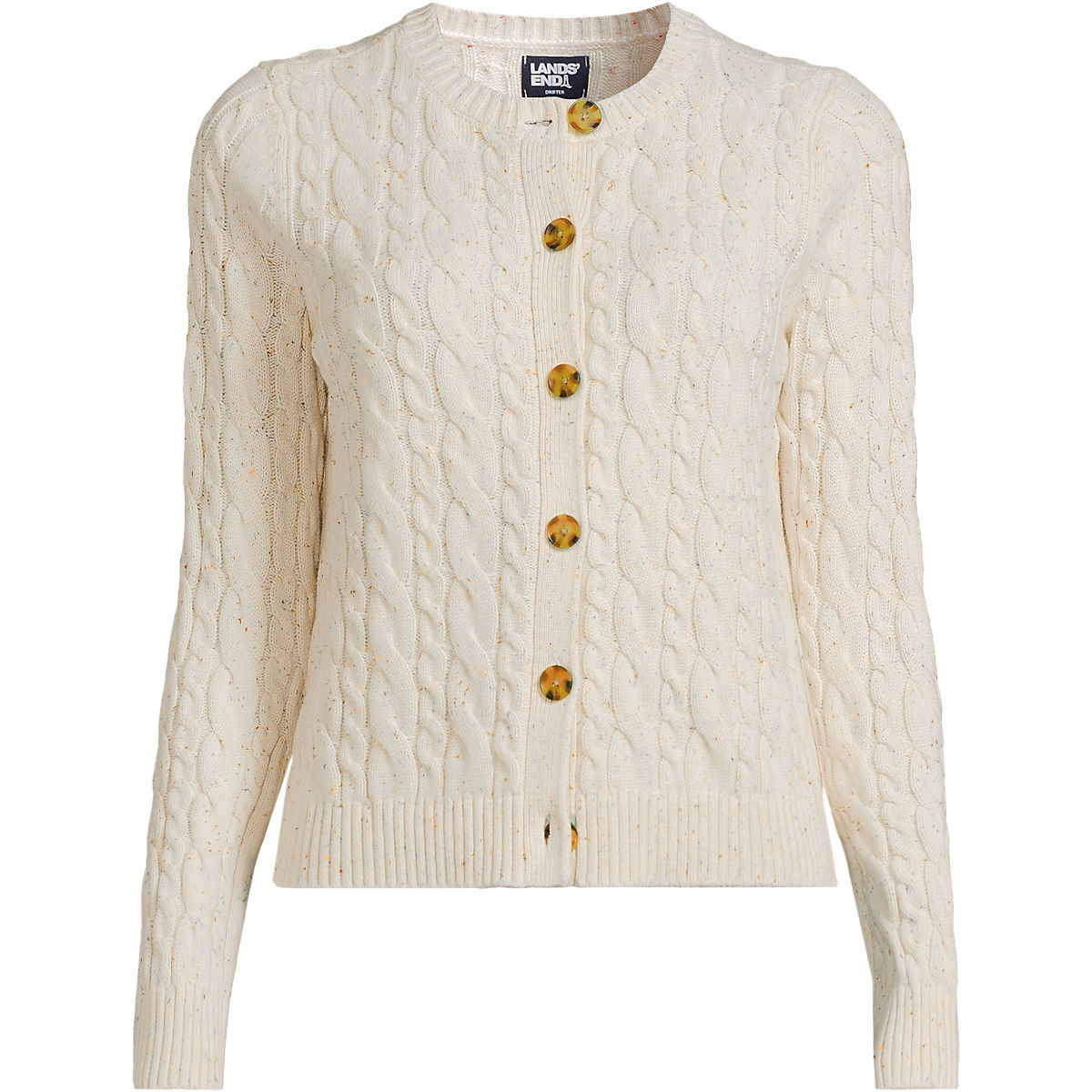 Women's Drifter Cable Cardigan Sweater | Lands' End (US)