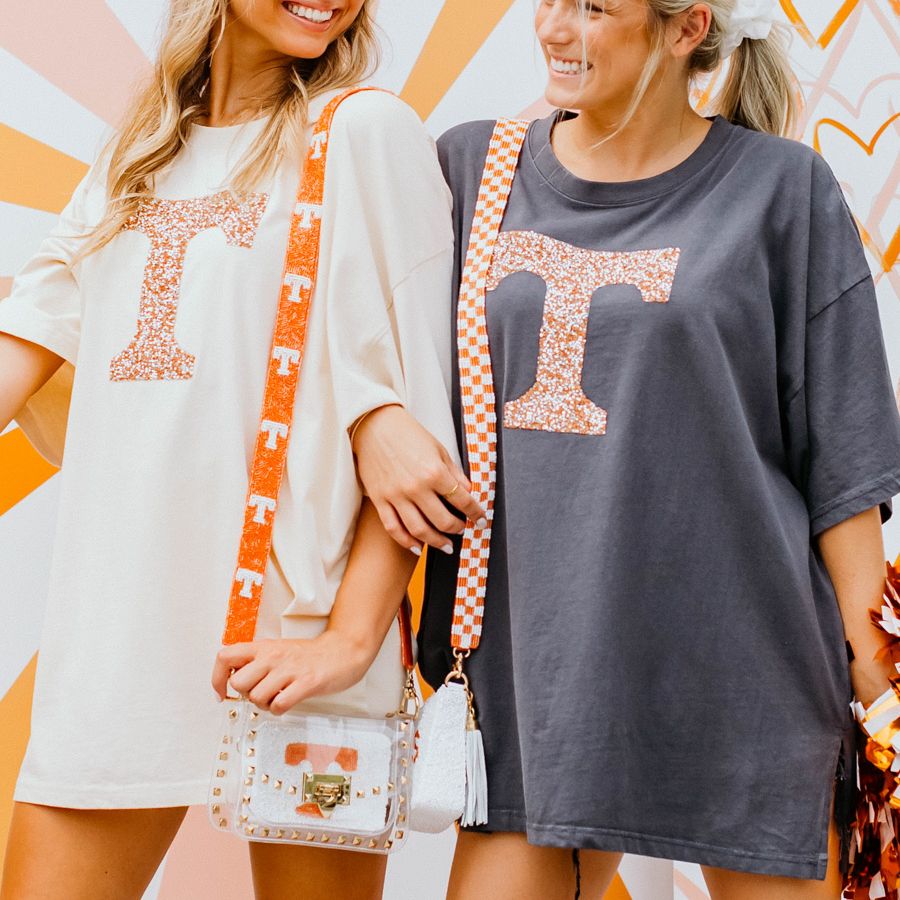 Power T Oversized T-Shirt in Cream or Grey | Southern Made Tees | Shop Southern Made & Southern Made Tees