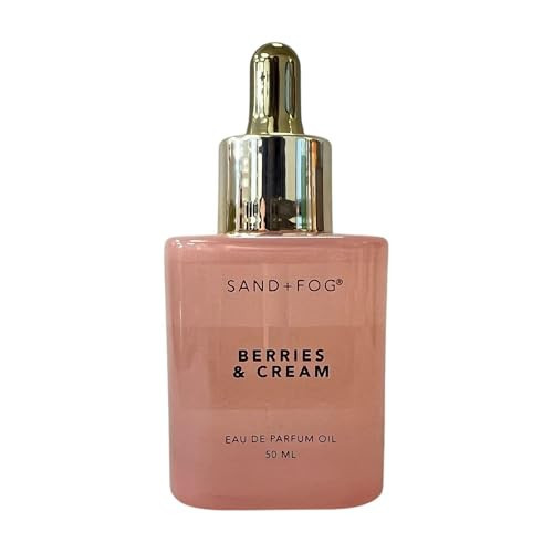 Sand + Fog Berries & Cream Eau De Parfum Oil, 1.7 fl oz, 50ml, Dropper | Amazon (US)