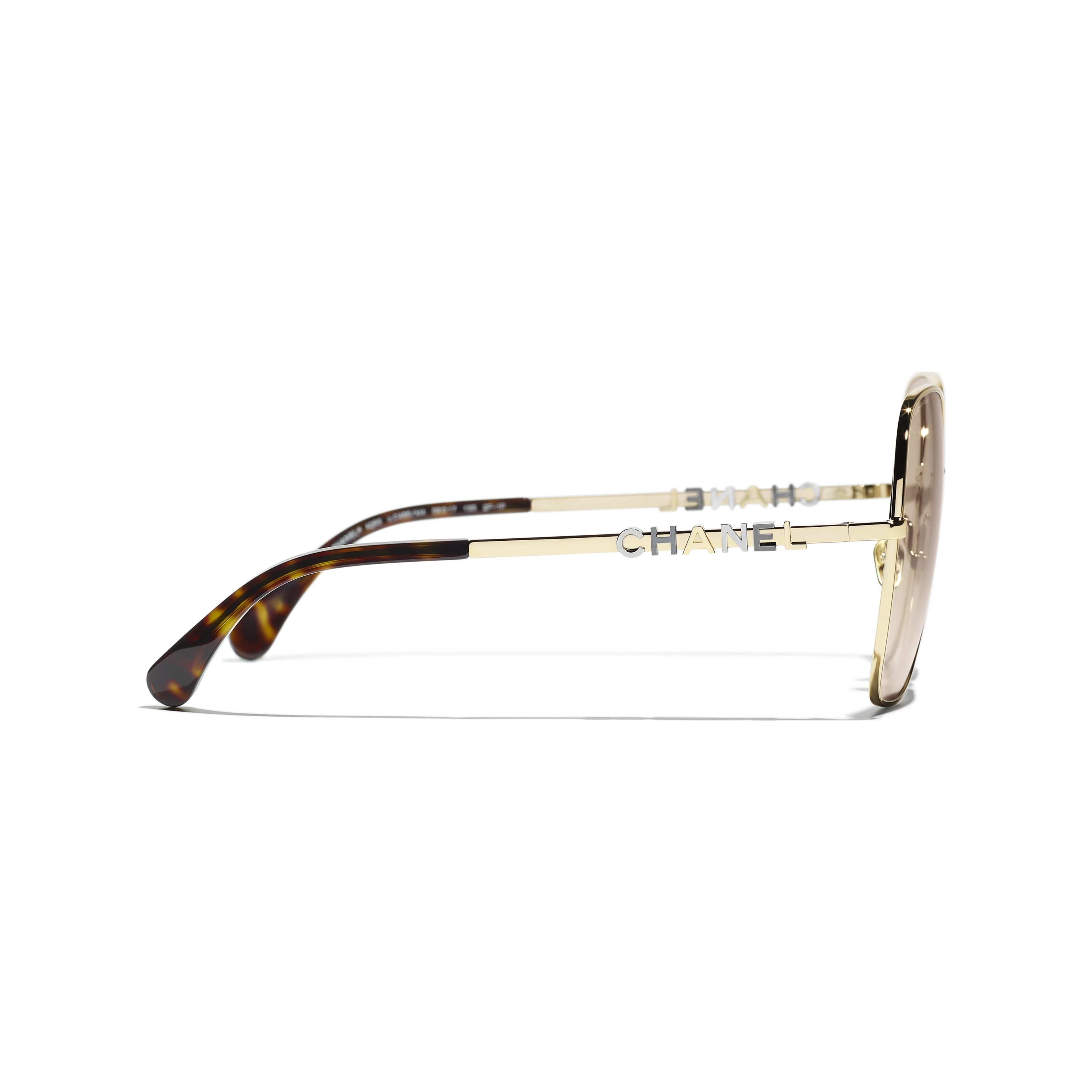 Sunglasses: Butterfly Sunglasses, metal — Fashion | CHANEL | Chanel, Inc. (US)
