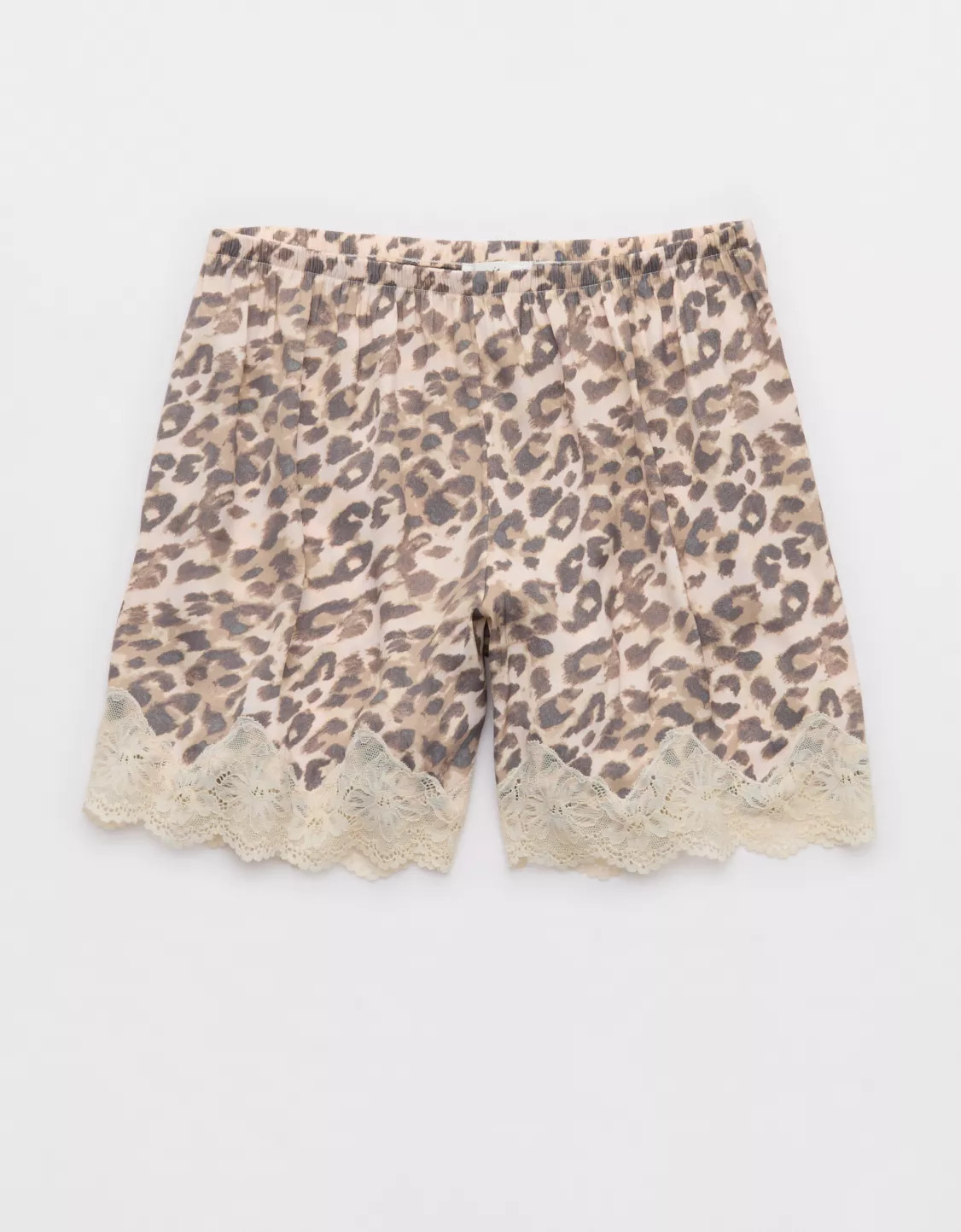 Aerie Night Out Satin Lace Boxer | American Eagle Outfitters (US & CA)