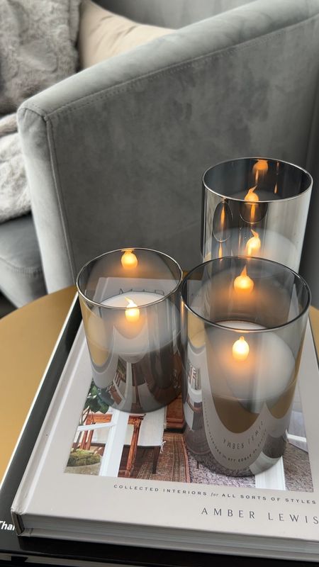 LED Flameless Glass Candle Set of 3

Battery operated, LED candles, comes with remote, flickers, has timer and dimming option

#LTKSeasonal #LTKhome #LTKSale