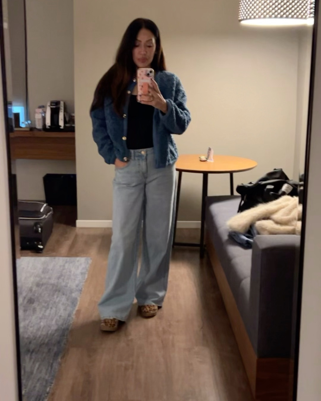 The softest fuzzy fleece button up you WANT in your wardrobe!

This will be on repeat

Small in everything 
Jeans 5/27

#LTKootd #LTKOver40 #LTKPetite