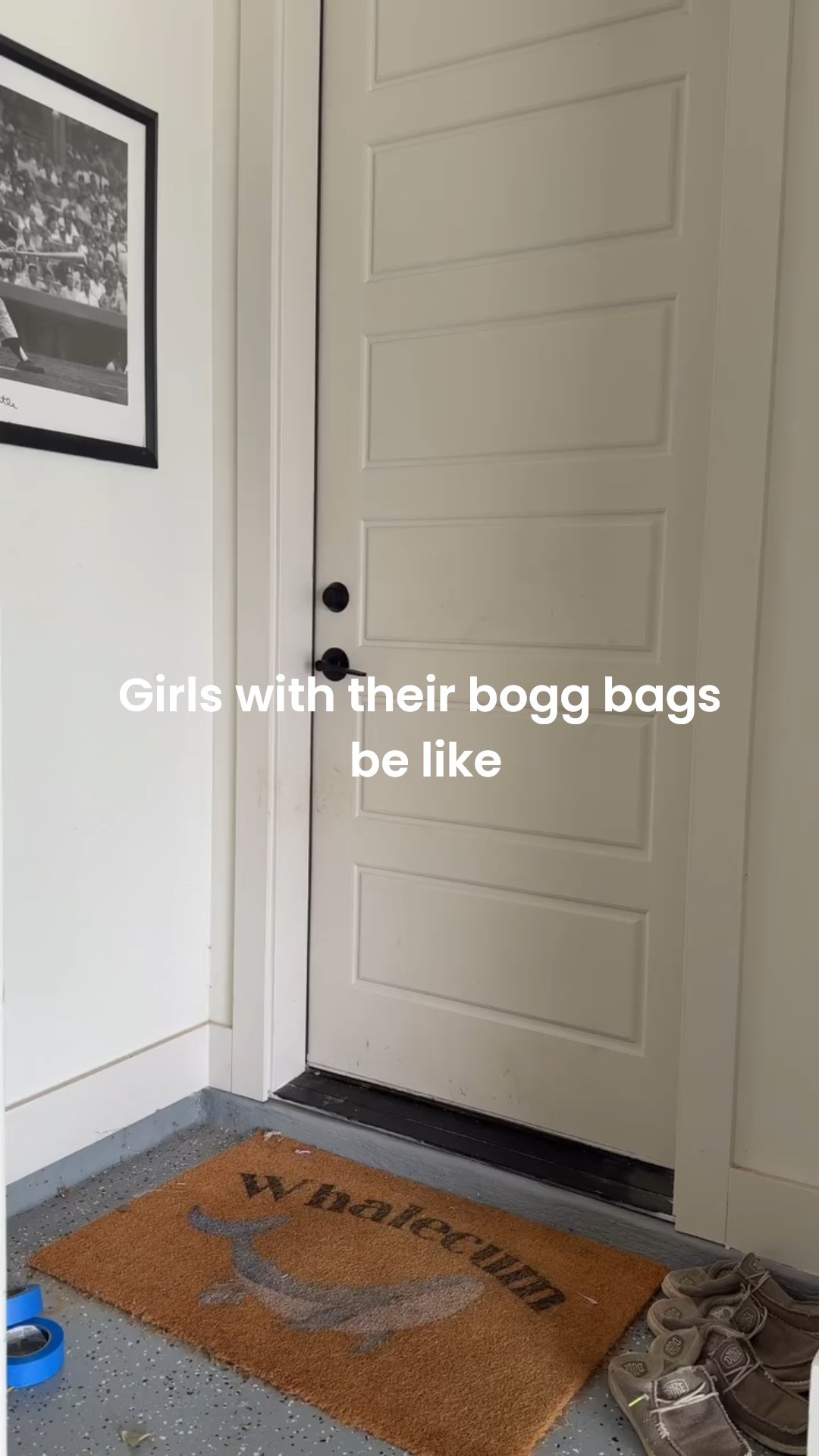 Not me quite literally filming this before I got in the car to go buy a bogg bag 🤣 no I’m not kidding haha I SWORE I would never buy the fugly croc bag but here I am years later, two kids deep and I’m eating my words. They’re the most functional practical bag a mom can own?! Dare I say cute?! What accessories do I need? Please influence me. #bogg #boggbag #boggbags #momhumor #momtent #momsofinstagram #momlife #momsofig #fyp