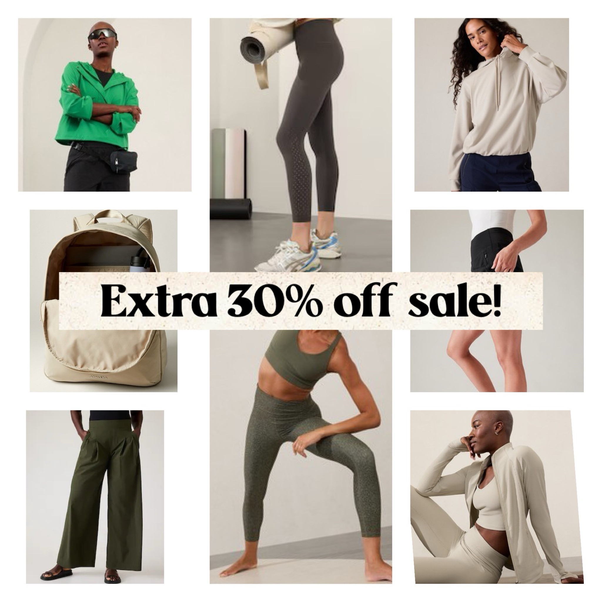 Take an extra 30% off! These prices are amazing! 

#LTKSaleAlert #LTKFitness #LTKActive