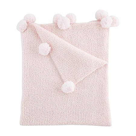Pink Chenille Blanket | Amazon (US)