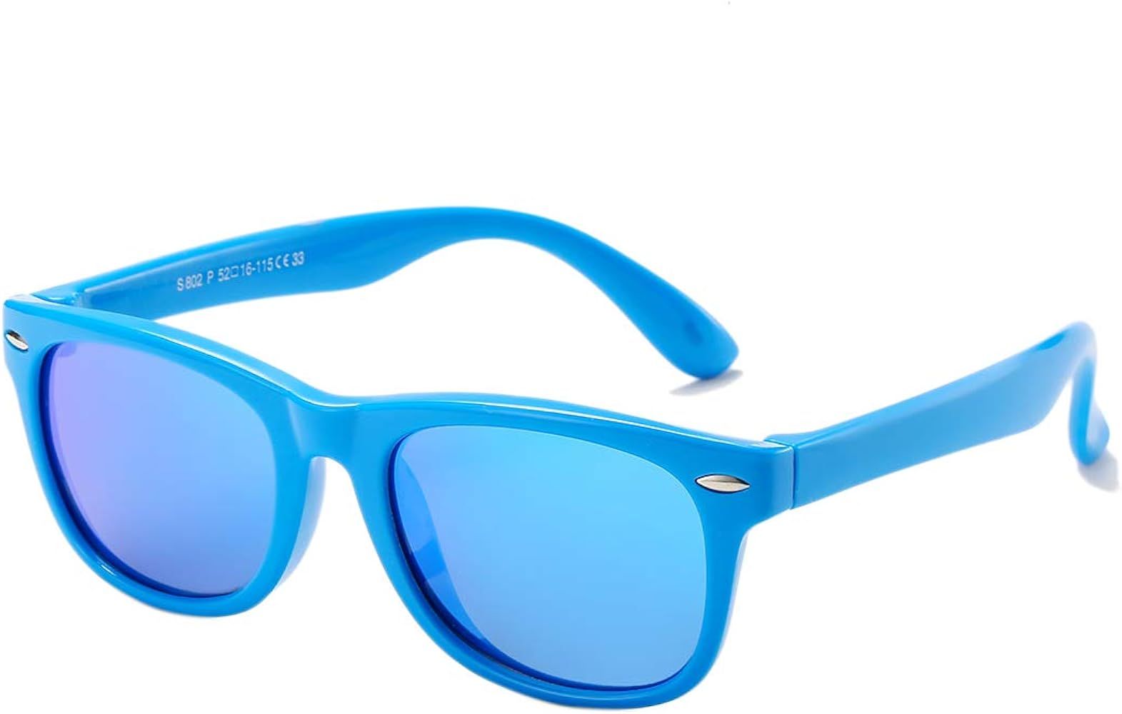 AZORB Kids Polarized Sunglasses TPEE Rubber Flexible Frame for Boys Girls Age 3-10, 100% UV Protecti | Amazon (US)