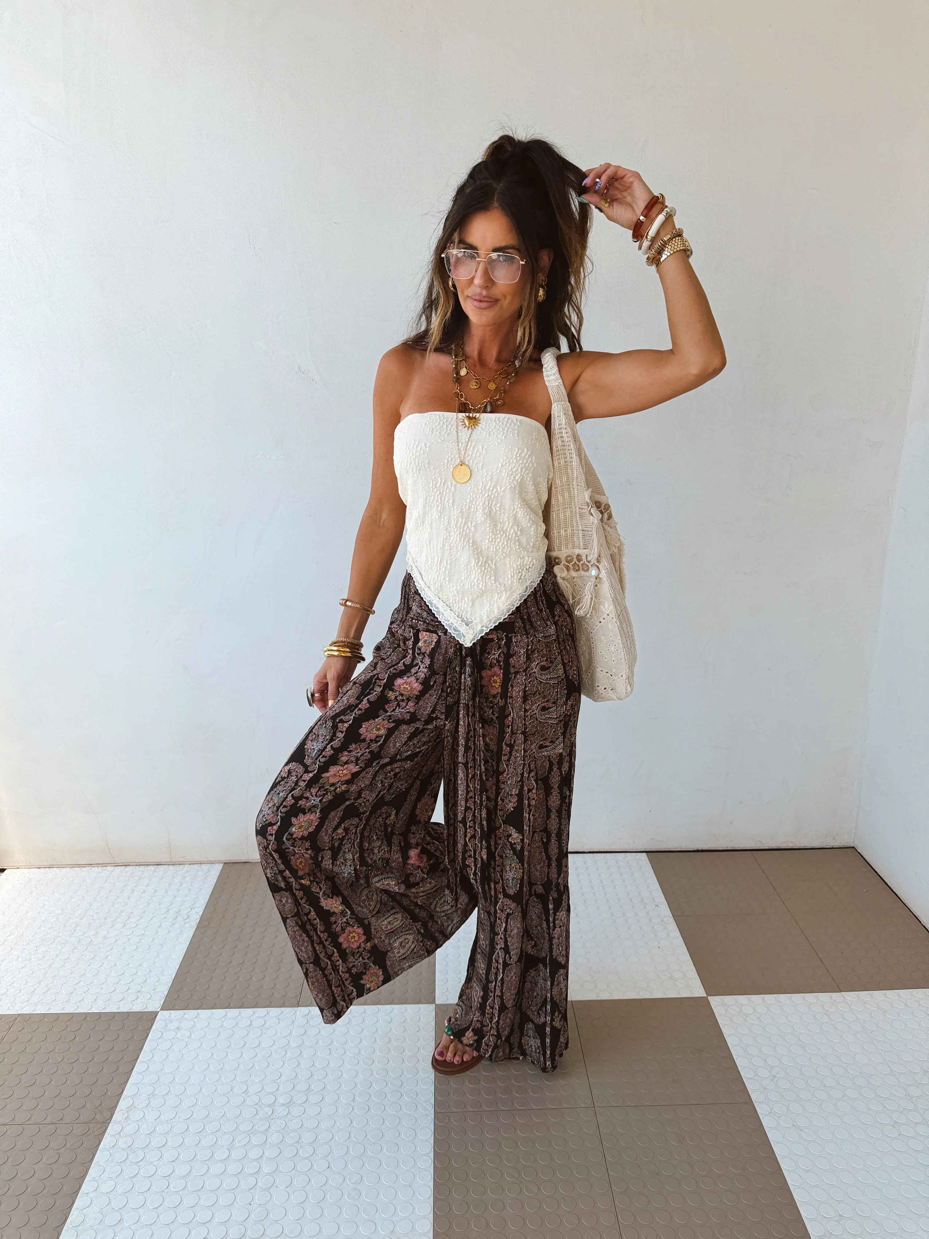 Peace + Love Pants Large | Copper and Cloth