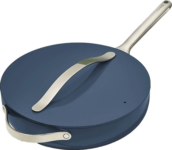 Caraway Home Sauté Pan with Lid · 4.5 QT · Navy | Curated