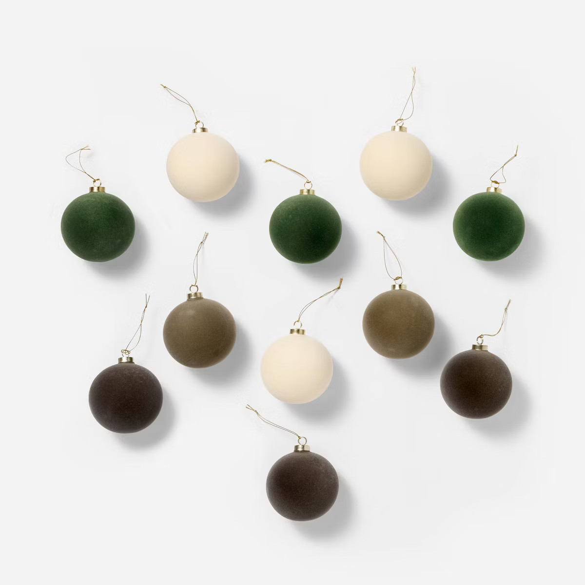Set of 11 Velvet Decorative Ornaments - Threshold™ designed with Studio McGee | Target