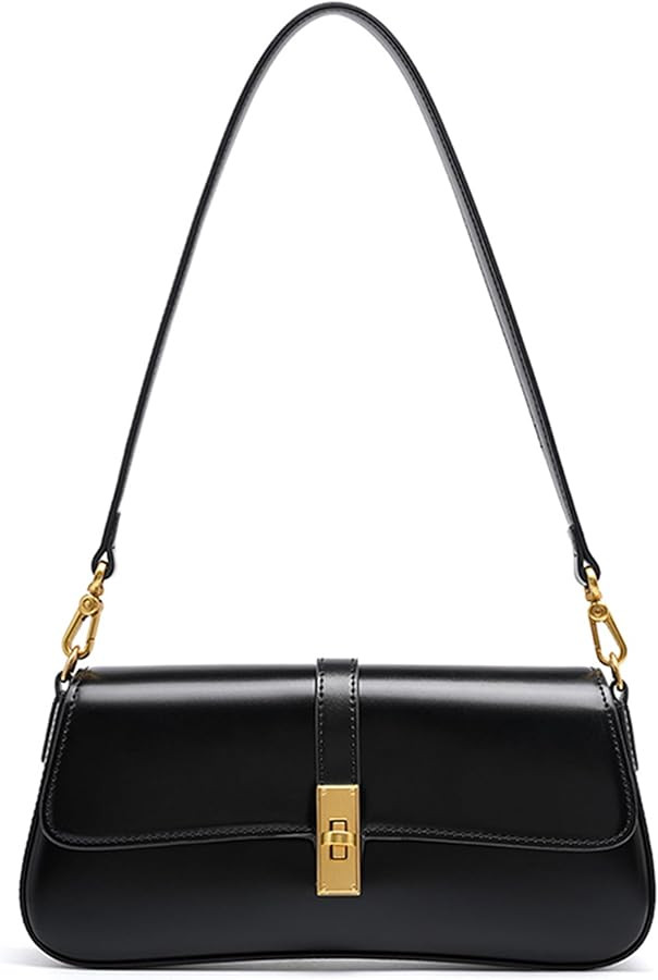 Genuine Leather Evening Bag for Women Hobo Handbag Underarm Bag Shoulder Bag | Amazon (US)