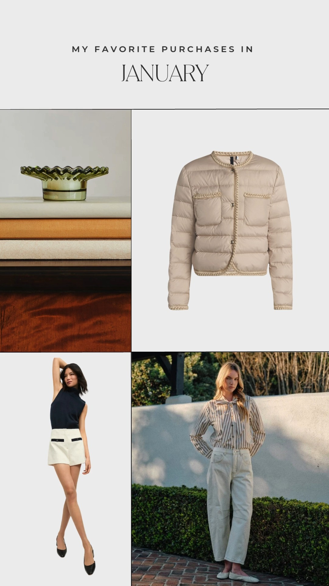 My favorite purchases in January! 

 #LTKHome #LTKStyleTip #LTKItBag