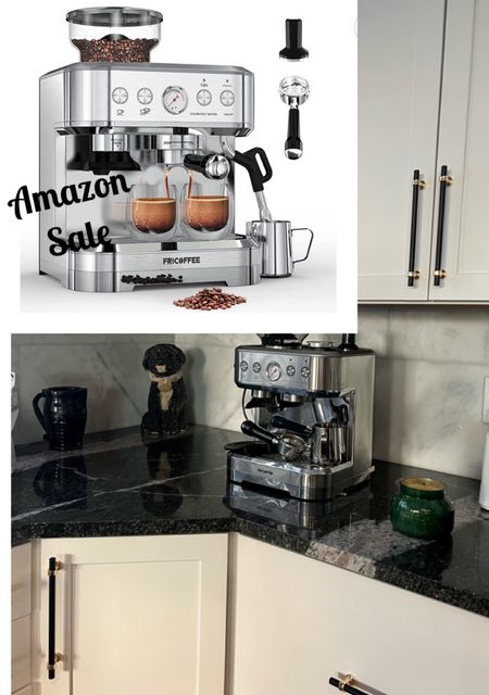 My daughter is loving her commercial espresso machine that I purchased for Christmas on Amazon!! A great deal with positive reviews!🤎

Espresso machine, coffee maker, kitchen, kitchen appliance, hardware, pendant lighting, dining, rug, chair, counter stool, bar stool, refrigerator, 

Follow my shop @fitnesscolorado on the @shop.LTK app to shop this post and get my exclusive app-only content!

#liketkit #LTKfamily #LTKsalealert #LTKhome
@shop.ltk
https://liketk.it/417ab

#LTKhome #LTKfamily #LTKsalealert