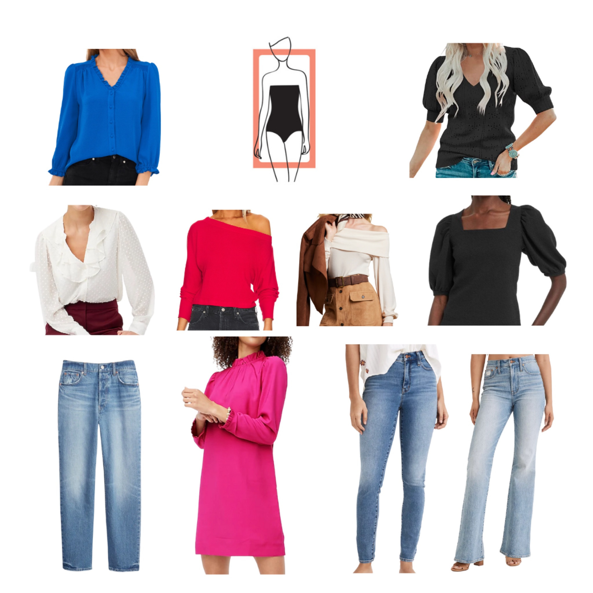 Great pieces for the rectangle shape figure!