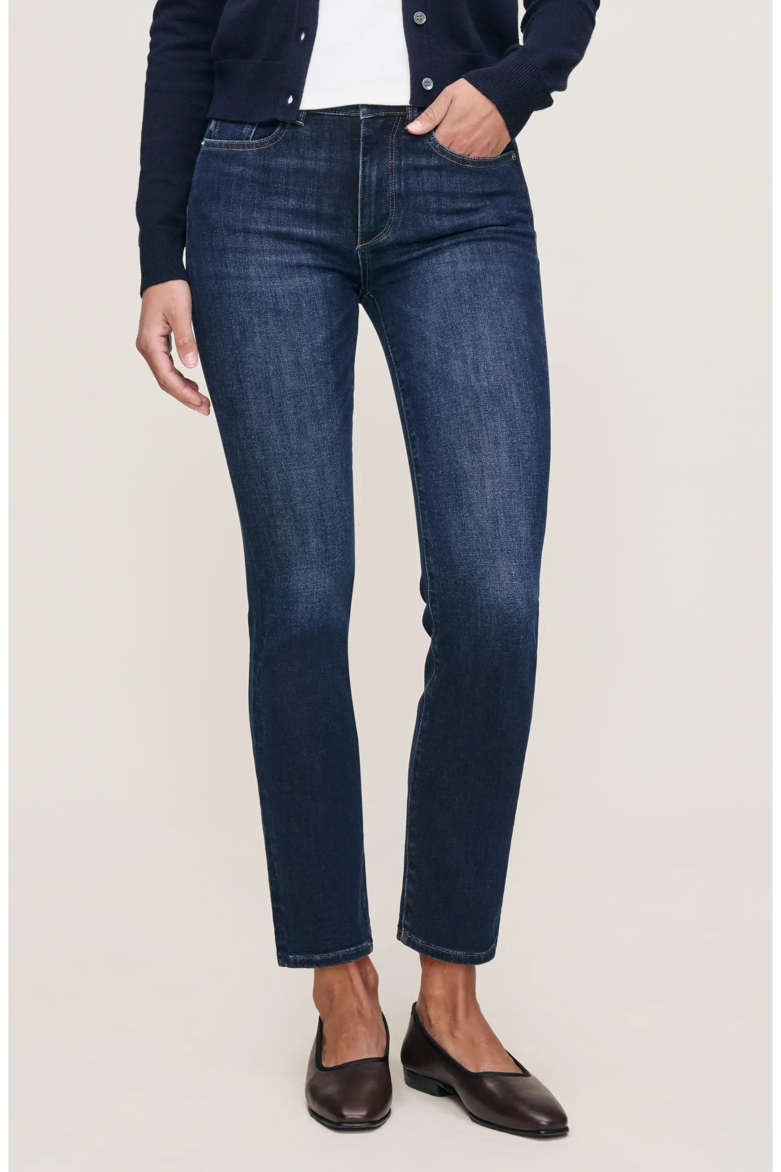 Mara Instasculpt™ Straight Mid Rise Ankle Jeans (Women) | Nordstrom | Nordstrom