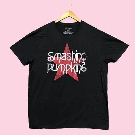 The Smashing Pumpkins Star Logo Rock Band Tee XL | Walmart (US)