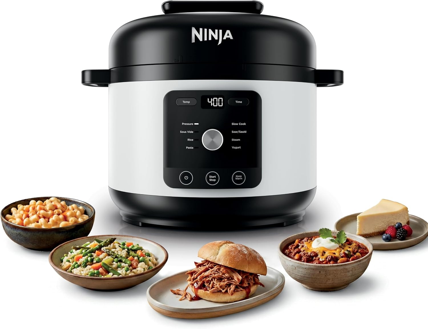 Ninja® HyperHeat™ 9-in-1 Pressure Cooker, 6.5-qt, White, PC201WH | Amazon (US)